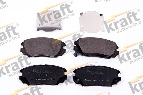 KRAFT AUTOMOTIVE Комплект тормозных колодок, дисковый тормоз 6001673